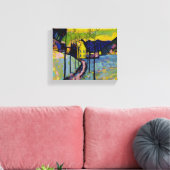Winterlandschaft von Wassily Kandinsky Leinwanddruck (Insitu (Wohnzimmer))