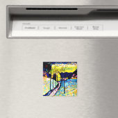 Winterlandschaft von Wassily Kandinsky Magnet (In Situ (Geschirrspüler))