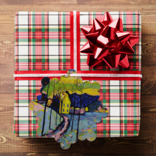 Winterlandschaft von Wassily Kandinsky Ornament Karte