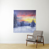 Winterlandschaft Wandteppich (Beispiel)