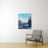 Winterlandschaft Wandteppich (Beispiel)