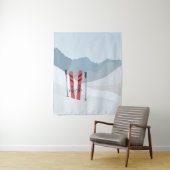 Winterlandschaft Wandteppich (Beispiel)