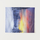 Winterlandschaft Wandteppich (Vorderseite (Horizontal))