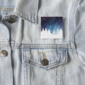 Winterlandschaft Wasserfarbe Urlaub | Schaltfläche Button (Beispiel)