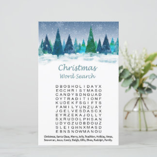 Winterlandschaft Weihnachten Suchspiel