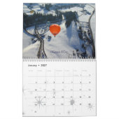 Winterlandschaften von der Schweiz Kalender (Jan 2027)