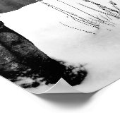 Winterlandschaftsplakat Poster (Ecke)