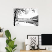 Winterlandschaftsplakat Poster (Heimbüro)