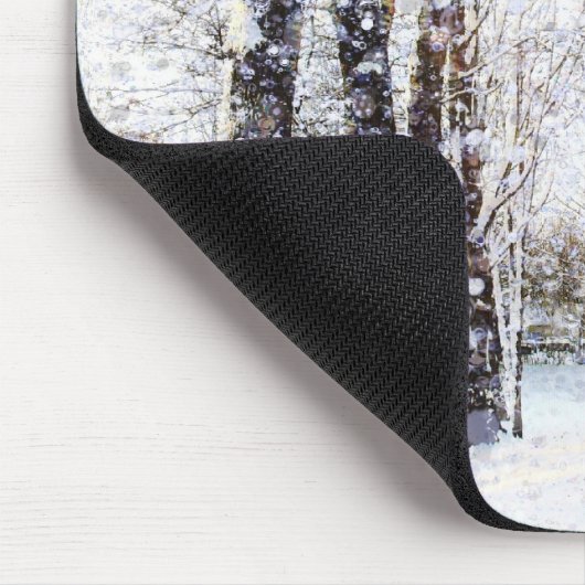 Winterlandschaftweihnachten Mousepad (Ecke)