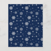 Winterlandtiere zum Geburtstag einladen (Rückseite)