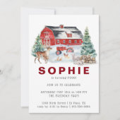 Winterlandwirt | Einladung zum Geburtstag von Stal (Vorderseite)