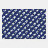 Winterläufer - Das Laufen macht Spaß Geschenkpapier Set (Vorderseite 3)