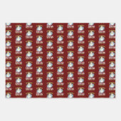 Winterläufer - Das Laufen macht Spaß Geschenkpapier Set (Vorderseite 2)