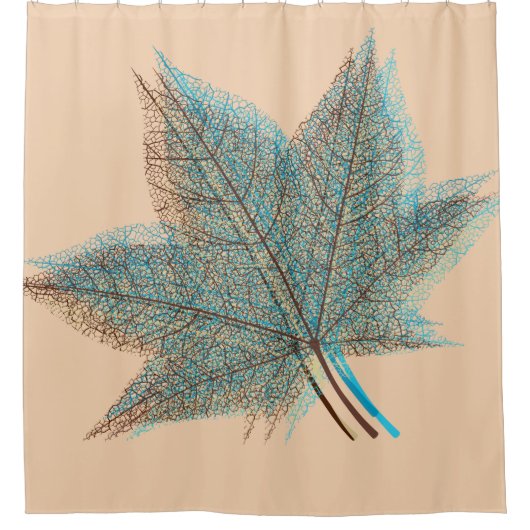 Winterleaf #3 duschvorhang (Vorderseite)