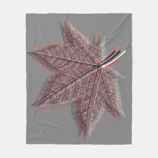 Winterleaf Fleecedecke (Vorderseite)