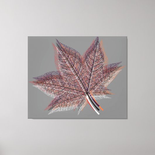 Winterleaf Leinwanddruck (Vorderseite)