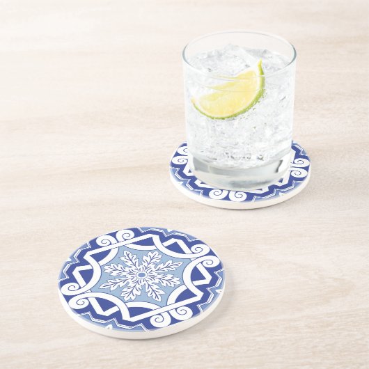 Winterleaf Scroll Getränkeuntersetzer (Seite)