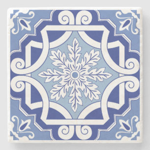 Winterleaf Scroll Steinuntersetzer