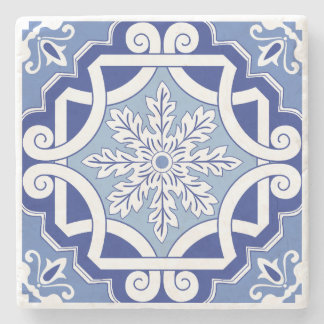 Winterleaf Scroll Steinuntersetzer