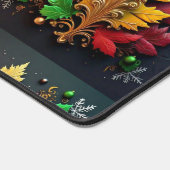 "Winterleaf Splendor" Schreibtischunterlage (Ecke)