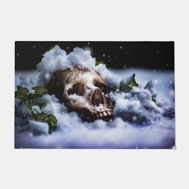 Winterleben IV Fußmatte (Vorderseite)