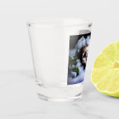 Winterleben IV Schnapsglas (Links)