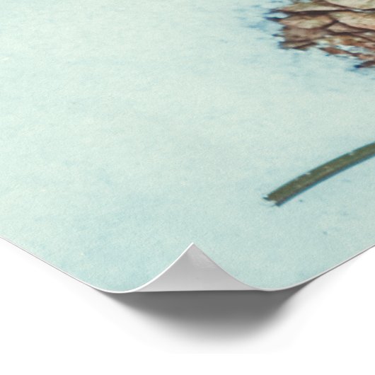 Winterleben Poster (Ecke)