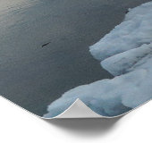 WinterLeuchtturm Poster (Ecke)