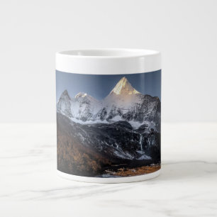 Winterliche Berglandschaft-Tasse Jumbo-Tasse