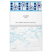 Winterliche Blume Kalender (Jan 2027)