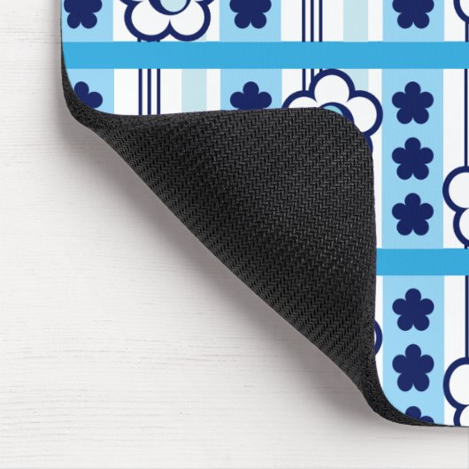 Winterliche Blume Mousepad (Ecke)