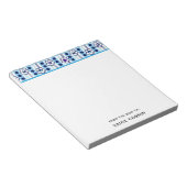 Winterliche Blume Notizblock (angewinkelt)