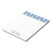 Winterliche Blume Notizblock (Rotiert)