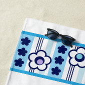 Winterliche Blume Strandtuch (Beispiel)