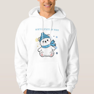 Winterliche Gemütslage - Kalte Ruhe-Edition Hoodie
