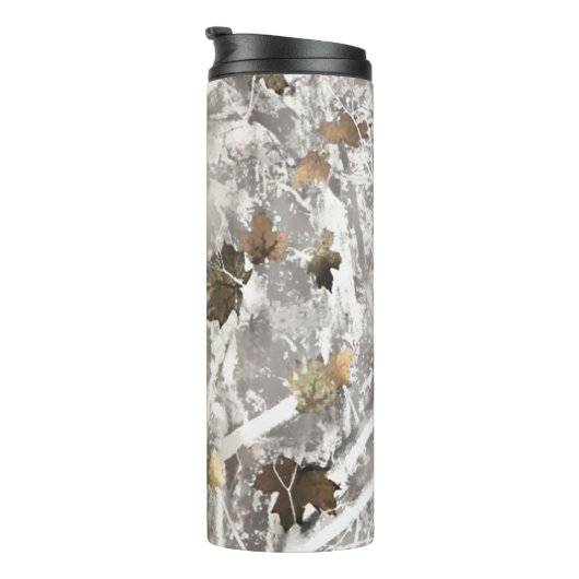 Winterliche Jagdk camouflage-Optik Thermosbecher (Nach rechts gedreht)