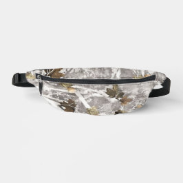 Winterliche Jagdtarnung Look Bauchtasche