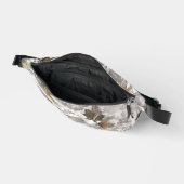 Winterliche Jagdtarnung Look Bauchtasche (Offen)