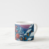 Winterliche Laune Espressotasse (Vorderseite Rechts)
