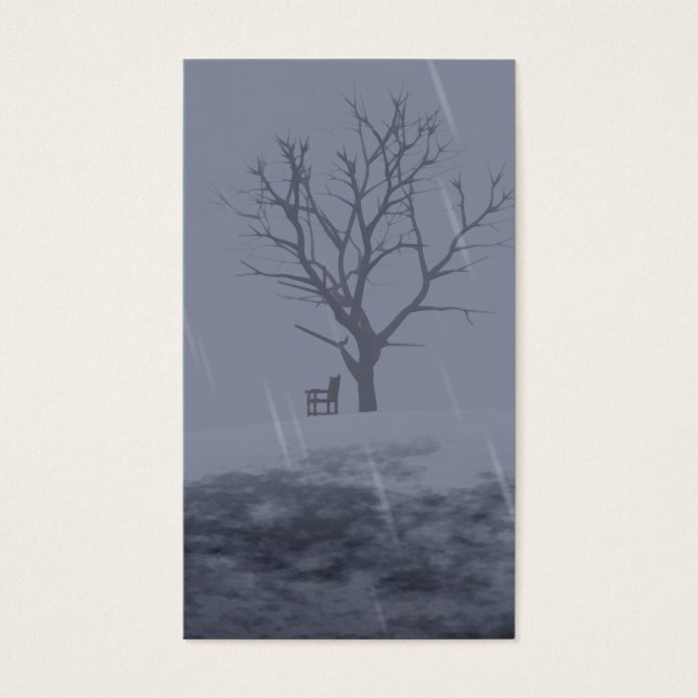 Winterliche Lesezeichen (Vorderseite)