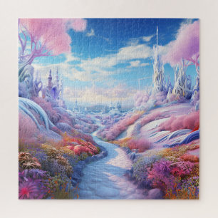 Winterliche Naturansicht Puzzle