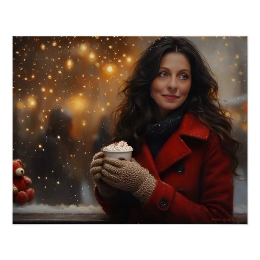 Winterliche Nostalgie Poster (Vorderseite)