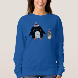 Winterliche Pinguine Sweatshirt