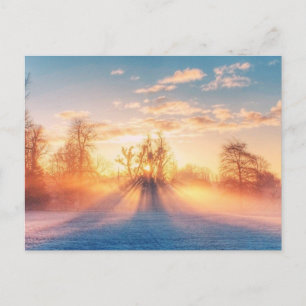 Winterliche Postkarte