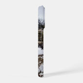 Winterliche Ruhe im Wald iPhone Hülle (Rechte Seite)