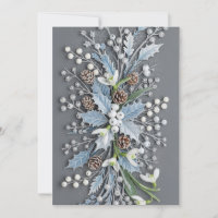 Winterliche Schneeglöckchen-Blumenanordnung mit Fr