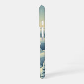 Winterliche Stille Hügel iPhone 16 Hülle (Linke Seite)