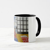 Winterliche Tasse für die heißen Nudeln (VorderseiteRechts)