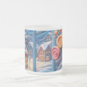 Winterliche Umarmung Mattglastasse (Mittel)