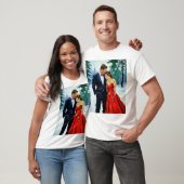 Winterliche Umarmung T-Shirt (Unisex)